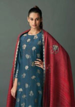 My Fashion Road Omtex Ruksana Exclusive Designer Muslin Ladies Suit | 6371-B
