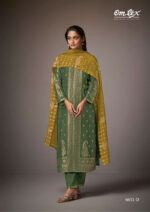 My Fashion Road Omtex Shazia Fancy Jacquard Muslin Ladies Suit | 6651-D My Fashion Road Omtex Shazia Fancy Jacquard Muslin Ladies Suit | 6651-D