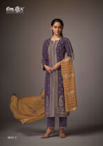 My Fashion Road Omtex Shazia Fancy Jacquard Muslin Ladies Suit | 6651-C My Fashion Road Omtex Shazia Fancy Jacquard Muslin Ladies Suit | 6651-C