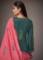 My Fashion Road Omtex Shazia Fancy Jacquard Muslin Ladies Suit | 6651-A