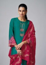 My Fashion Road Omtex Taruna Exclusive Designer Silk Ladies Suit | 6711-D