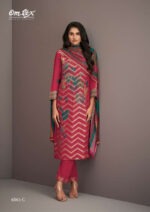 My Fashion Road Omtex Waniya Exclusive Fancy Maslin Jacquard Suit | 6561-C