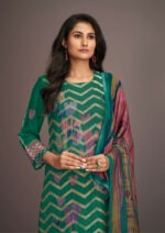 My Fashion Road Omtex Waniya Exclusive Fancy Maslin Jacquard Suit | 6561-D