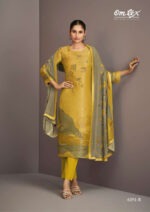 My Fashion Road Omtex Zareen Exclusive Muslin Jacquard Ladies Suit | 6591-B