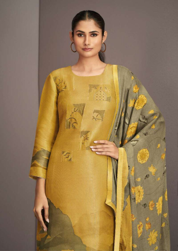 My Fashion Road Omtex Zareen Exclusive Muslin Jacquard Ladies Suit | 6591-B