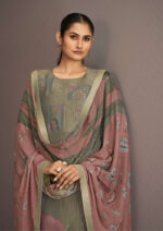 My Fashion Road Omtex Zareen Exclusive Muslin Jacquard Ladies Suit | 6591-C