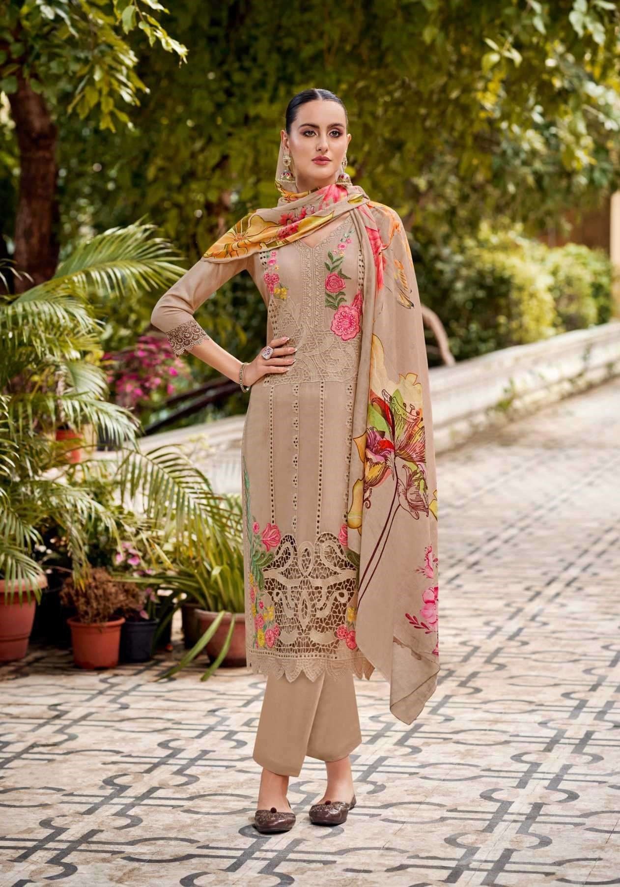 My Fashion Road Varsha Varaa Fab Gulistaan Designer Work Muslin Suit | 503 My Fashion Road Varsha Varaa Fab Gulistaan Designer Work Muslin Suit | 503