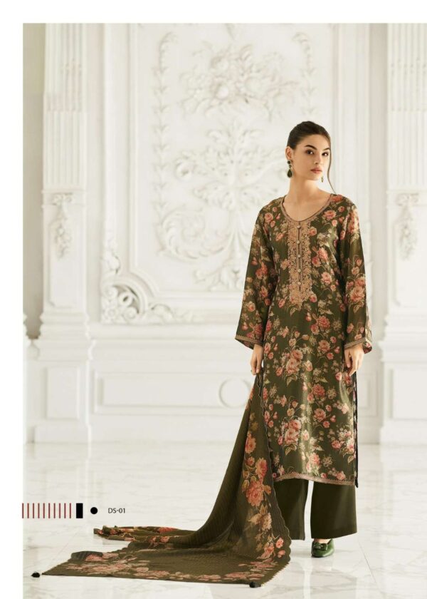 My Fashion Road Varsha Daisy Exclusive Fancy Ladies Suit | DS-01