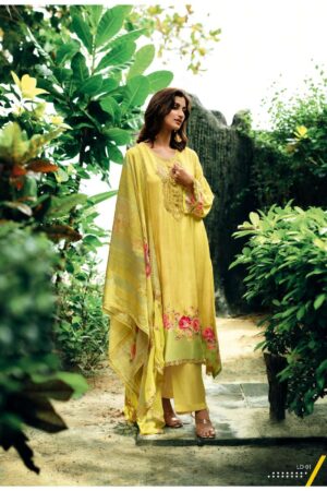 My Fashion Road Varsha Lilac Dream Fancy Muslin Ladies Suit | LD-01
