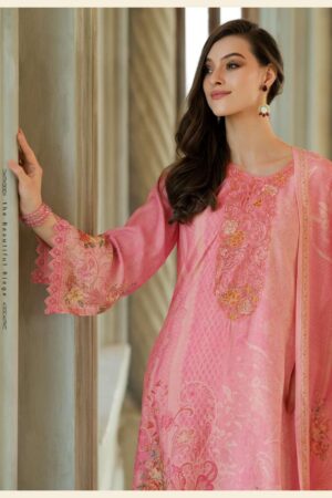 My Fashion Road Varsha Nazm Exclusive Fancy Partywear Muslin Suit | NZ-04