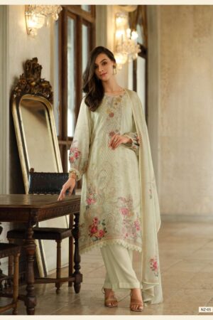 My Fashion Road Varsha Nazm Exclusive Fancy Partywear Muslin Suit | NZ-05