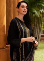 My Fashion Road Varsha Vamika Woven Pattern Muslin Suit | VM-01