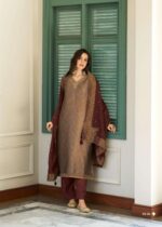 My Fashion Road Varsha Vrinda Designer Partywear Silk Suit | VD-04
