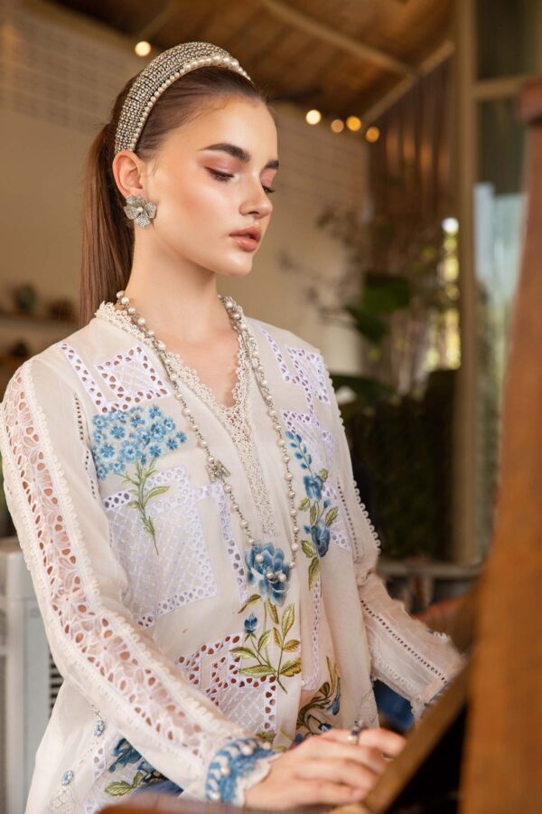 My Fashion Road MARIA B Mprints Unstitched Lawn Collection 2025 | Spring Summer | 1A