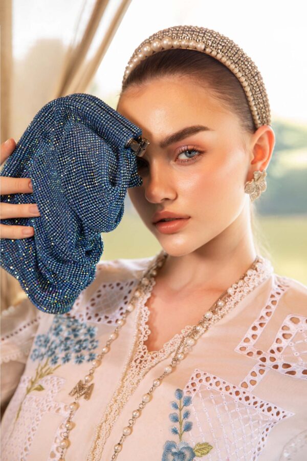 My Fashion Road MARIA B Mprints Unstitched Lawn Collection 2025 | Spring Summer | 1A