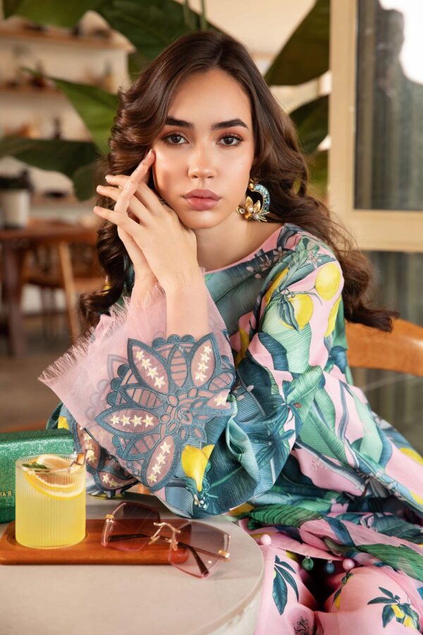 My Fashion Road MARIA B Mprints Unstitched Lawn Collection 2025 | Spring Summer | 3B