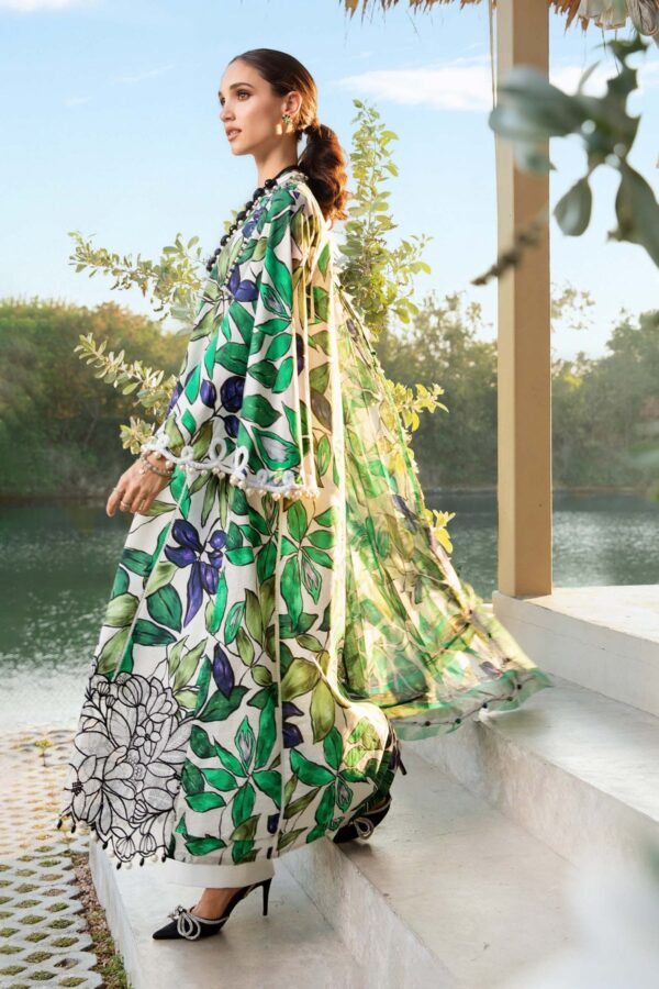 My Fashion Road MARIA B Mprints Unstitched Lawn Collection 2025 | Spring Summer | 5A