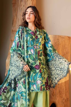 My Fashion Road MARIA B Mprints Unstitched Lawn Collection 2025 | Spring Summer | 5B
