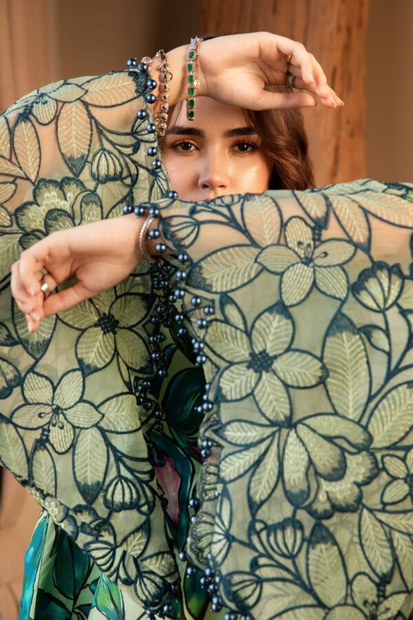 My Fashion Road MARIA B Mprints Unstitched Lawn Collection 2025 | Spring Summer | 5B