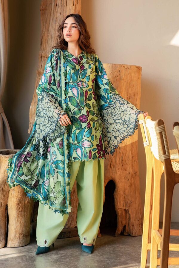 My Fashion Road MARIA B Mprints Unstitched Lawn Collection 2025 | Spring Summer | 5B