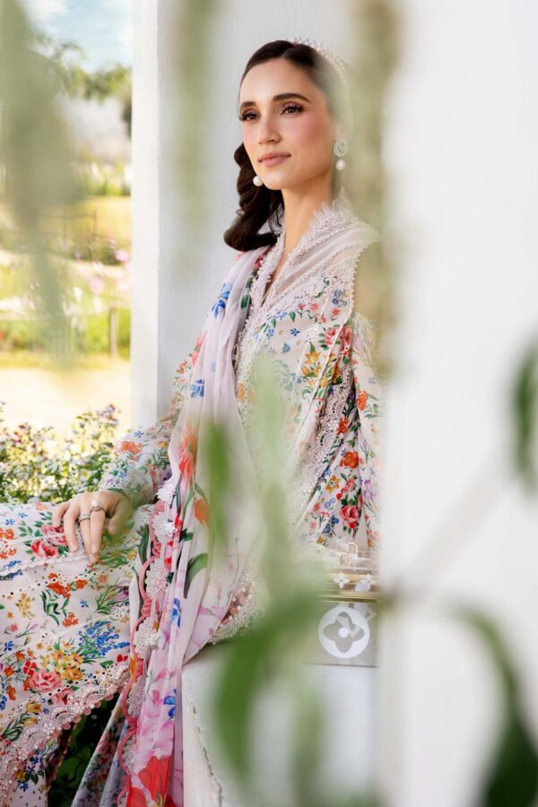 My Fashion Road MARIA B Mprints Unstitched Lawn Collection 2025 | Spring Summer | 7A