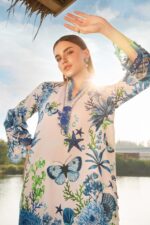 My Fashion Road MARIA B Mprints Unstitched Lawn Collection 2025 | Spring Summer | 10B My Fashion Road MARIA B Mprints Unstitched Lawn Collection 2025 | Spring Summer | 10B