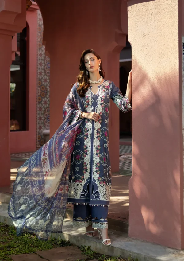 My Fashion Road Elaf Signature Latest Collection Lawn 2025 | ETS-04A
