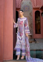 My Fashion Road Elaf Signature Latest Collection Lawn 2025 | ETS-02A My Fashion Road Elaf Signature Latest Collection Lawn 2025 | ETS-02A