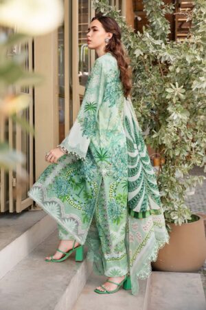 My Fashion Road MARIA B Mprints Unstitched Lawn Collection 2025 | Spring Summer | 14A