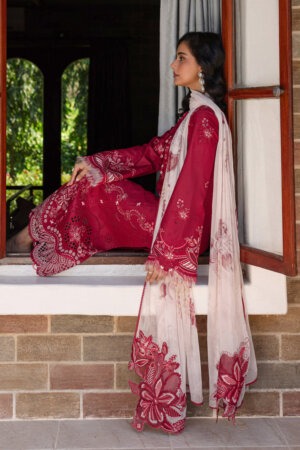 My Fashion Road Qalamkar Qline Unstitched Lawn Collection 2025 | QM-15