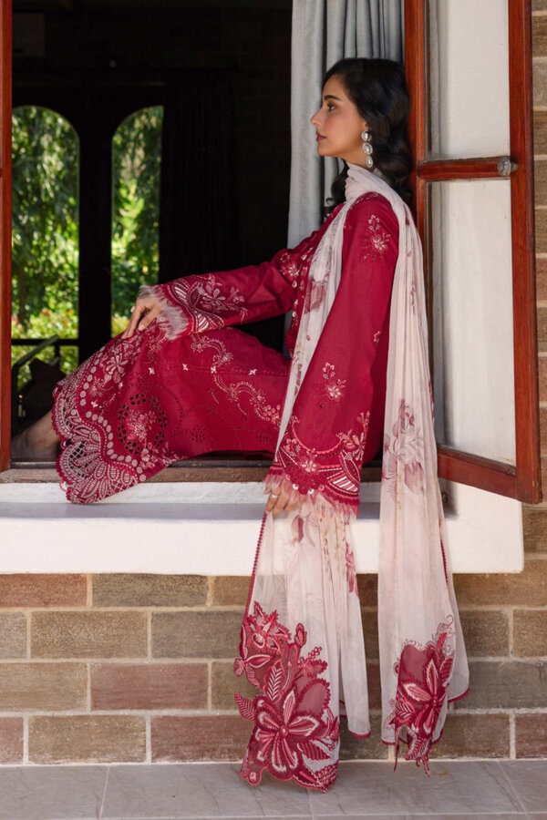 My Fashion Road Qalamkar Qline Unstitched Lawn Collection 2025 | QM-15