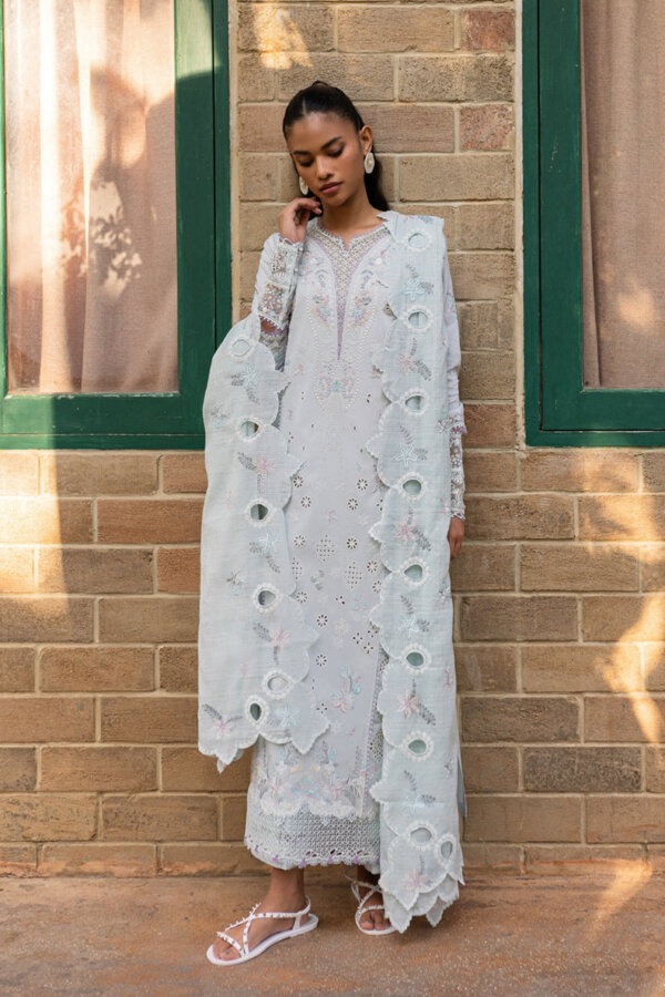 My Fashion Road Qalamkar Qline Unstitched Lawn Collection 2025 | QM-16