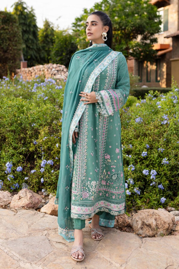 My Fashion Road Qalamkar Qline Unstitched Lawn Collection 2025 | QM-06