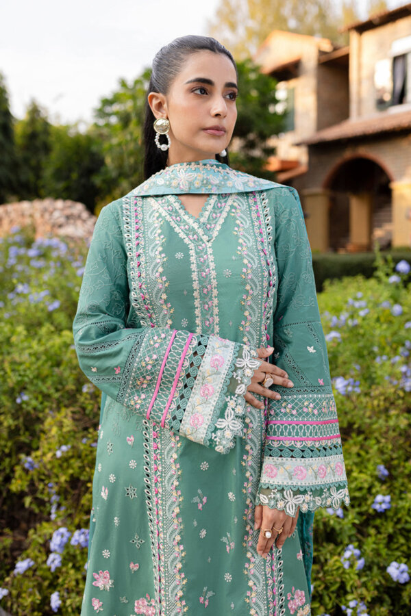 My Fashion Road Qalamkar Qline Unstitched Lawn Collection 2025 | QM-06