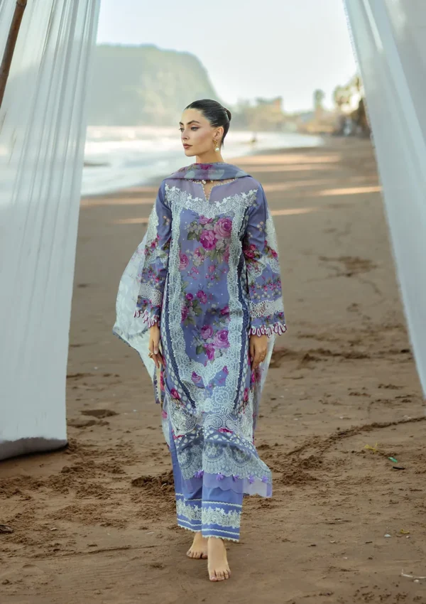 My Fashion Road Elaf Signature Latest Collection Lawn 2025 | ETS-02A