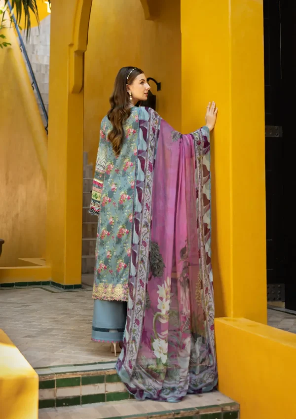 My Fashion Road Elaf Signature Latest Collection Lawn 2025 | ETS-07B