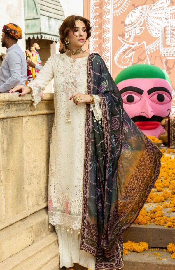 My Fashion Road Bandhani Lawn by Al Zohaib Unstitched Suit Collection 2025 | BTJ-25-02