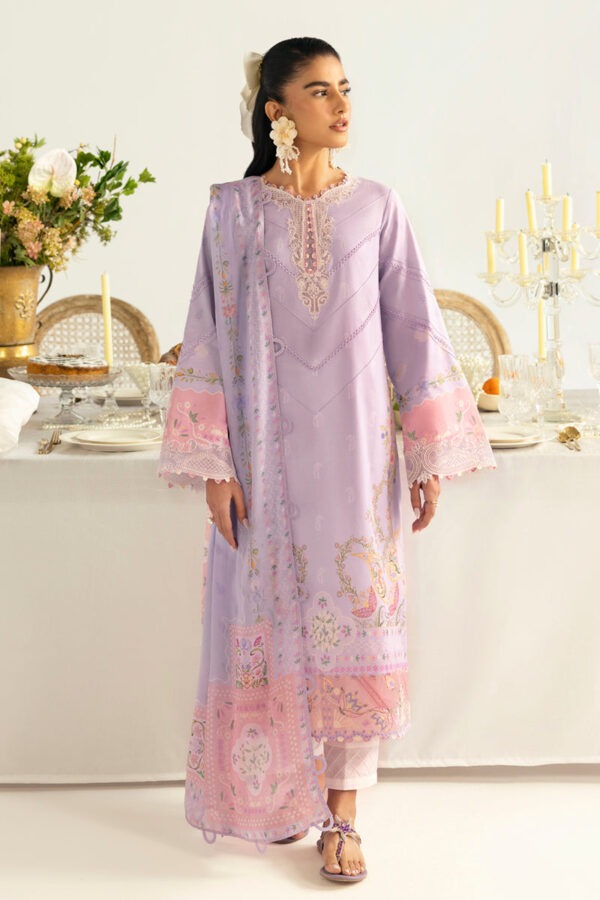My Fashion Road Qalamkar QPrints Unstitched Printed Lawn Collection 2025 | 05B