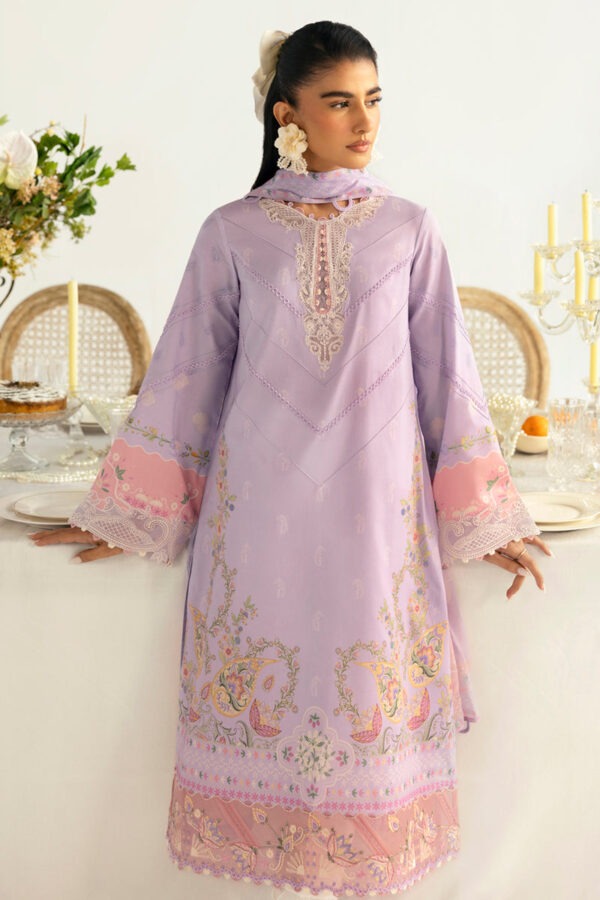 My Fashion Road Qalamkar QPrints Unstitched Printed Lawn Collection 2025 | 05B