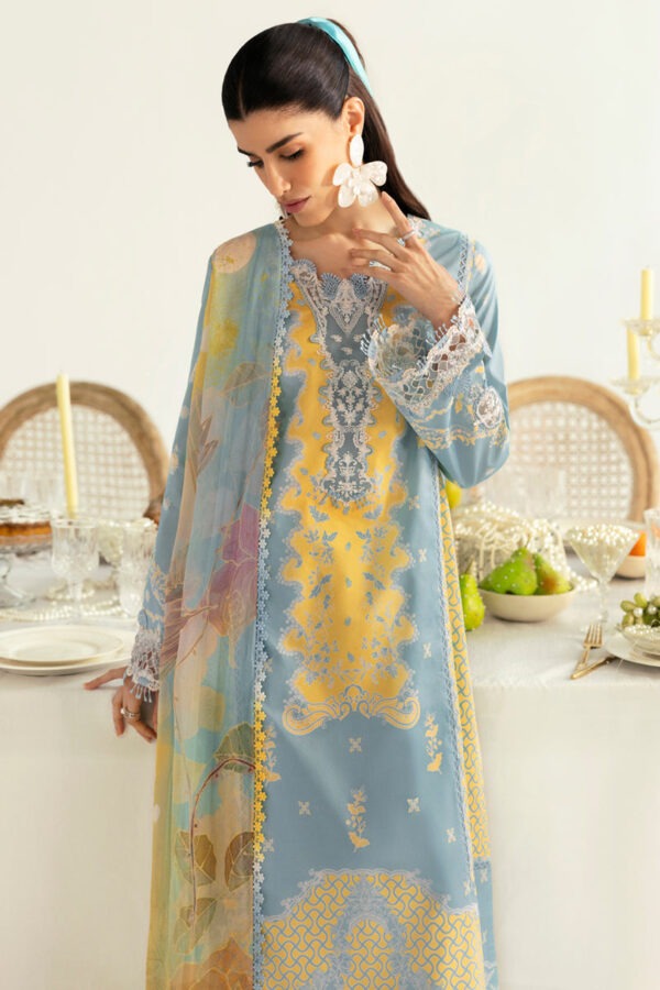 My Fashion Road Qalamkar QPrints Unstitched Printed Lawn Collection 2025 | 06A