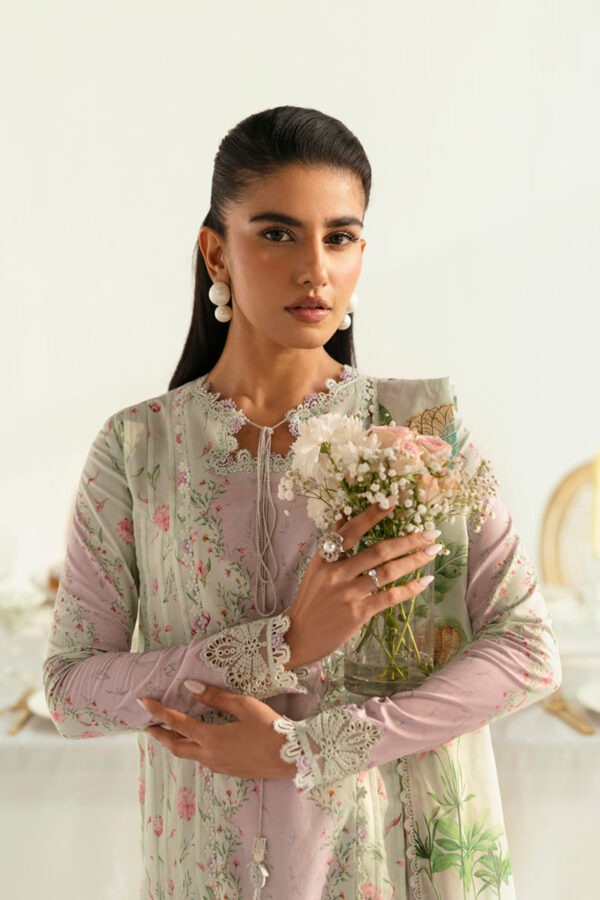 My Fashion Road Qalamkar QPrints Unstitched Printed Lawn Collection 2025 | 07A
