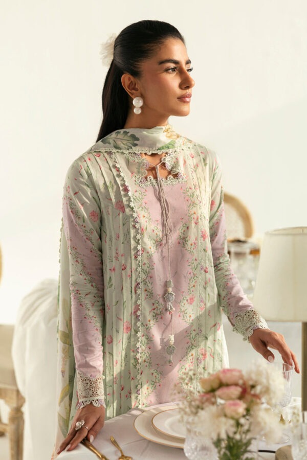My Fashion Road Qalamkar QPrints Unstitched Printed Lawn Collection 2025 | 07A