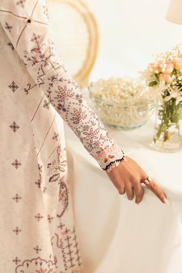 My Fashion Road Qalamkar QPrints Unstitched Printed Lawn Collection 2025 | 09A