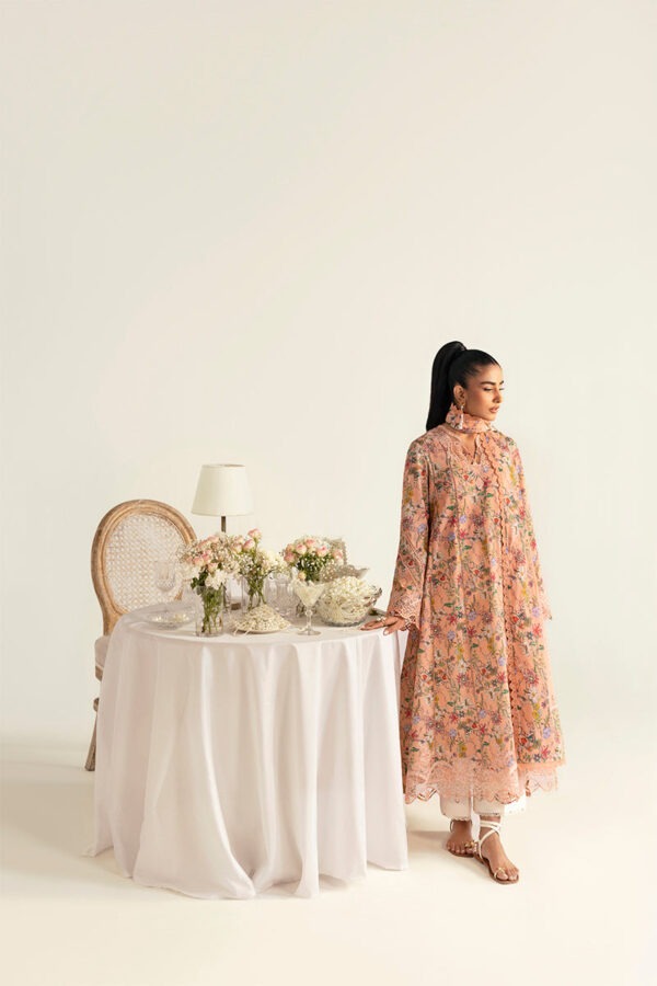 My Fashion Road Qalamkar QPrints Unstitched Printed Lawn Collection 2025 | 10B