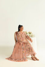 My Fashion Road Qalamkar QPrints Unstitched Printed Lawn Collection 2025 | 10B