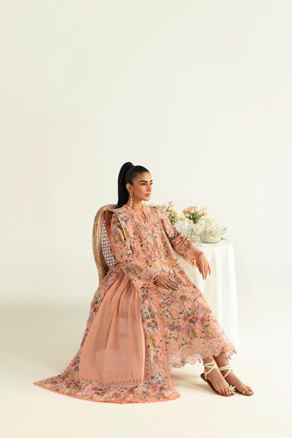 My Fashion Road Qalamkar QPrints Unstitched Printed Lawn Collection 2025 | 10B