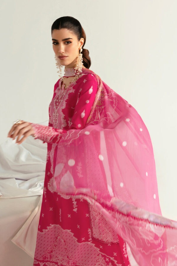 My Fashion Road Qalamkar QPrints Unstitched Printed Lawn Collection 2025 | 06B