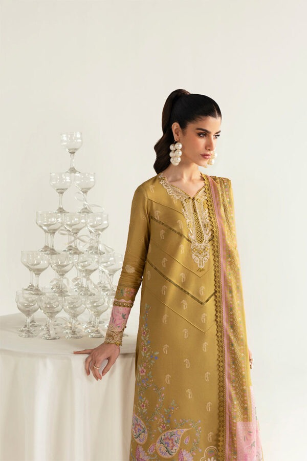 My Fashion Road Qalamkar QPrints Unstitched Printed Lawn Collection 2025 | 05A