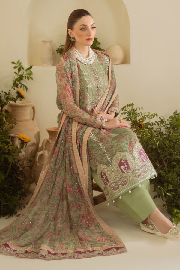 My Fashion Road Amaya Luxury Formals by Nureh Unstitched 2025 | AM-08