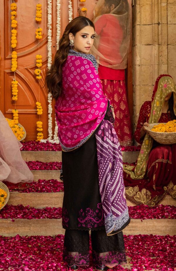 My Fashion Road Bandhani Lawn by Al Zohaib Unstitched Suit Collection 2025 | BTJ-25-06